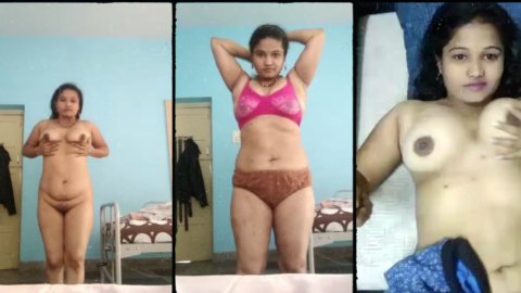 Cute Indian Tamil Girl Undressing Show