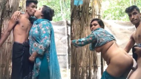 Hot Mallu Couple Fucking Outdoor at Risk