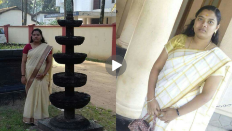 Indian Mallu Aunty Affair Exposed