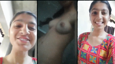 Young Punjabi teen nude for boyfriend